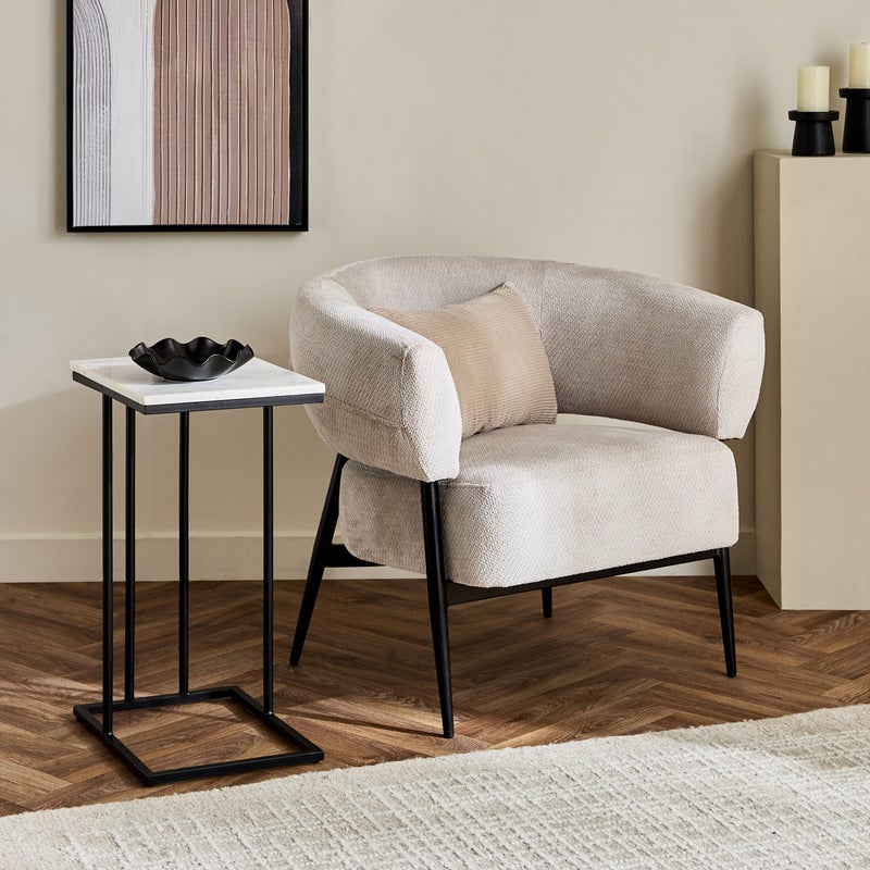 Home Box C Table with Marble Top for Living Room - Image 5